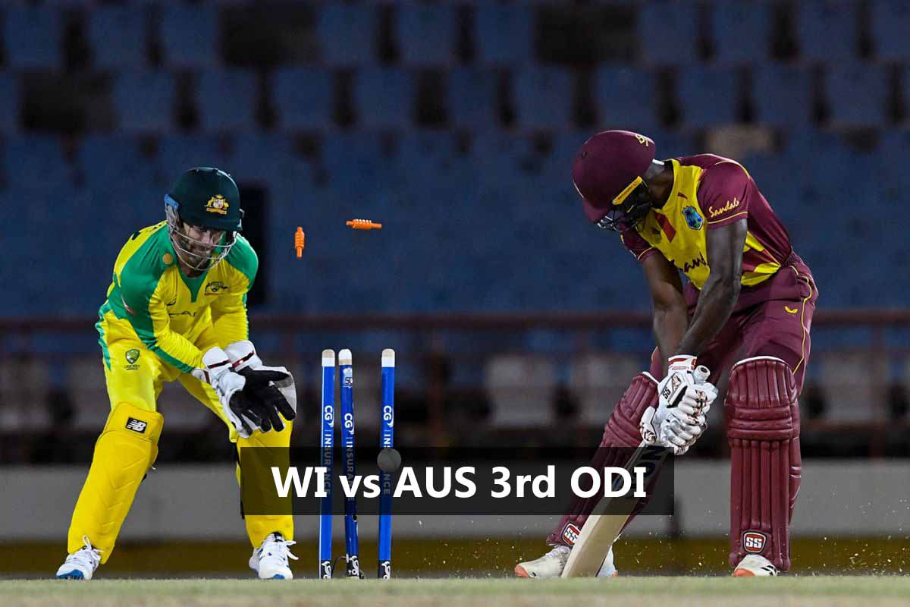 WI Vs AUS MPL Team Prediction, 3rd ODI Probable Playing 11, Toss Prediction, Pitch Report & More