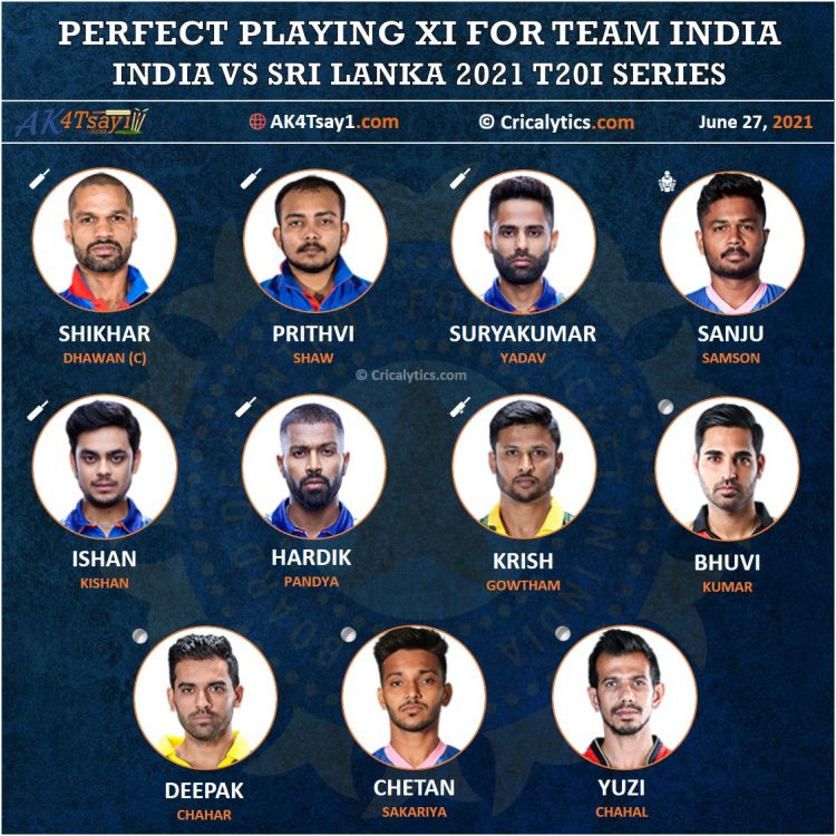 SL Vs IND Dream11 Team Prediction, Fantasy Cricket Tips, Playing XI