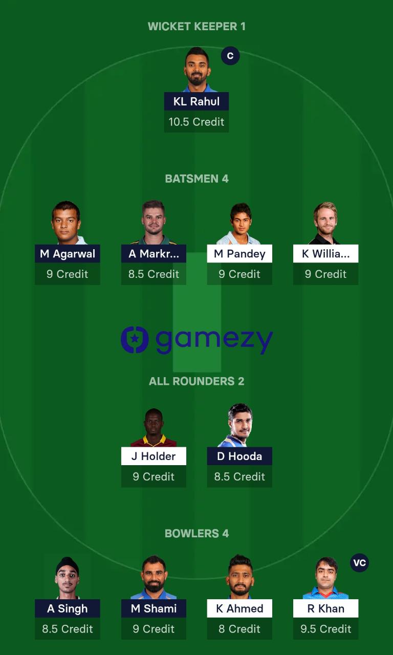 SRH vs PKBS Dream11 Prediction, Team Updates, Probable Playing XI, Pitch Report & Other Match Updates