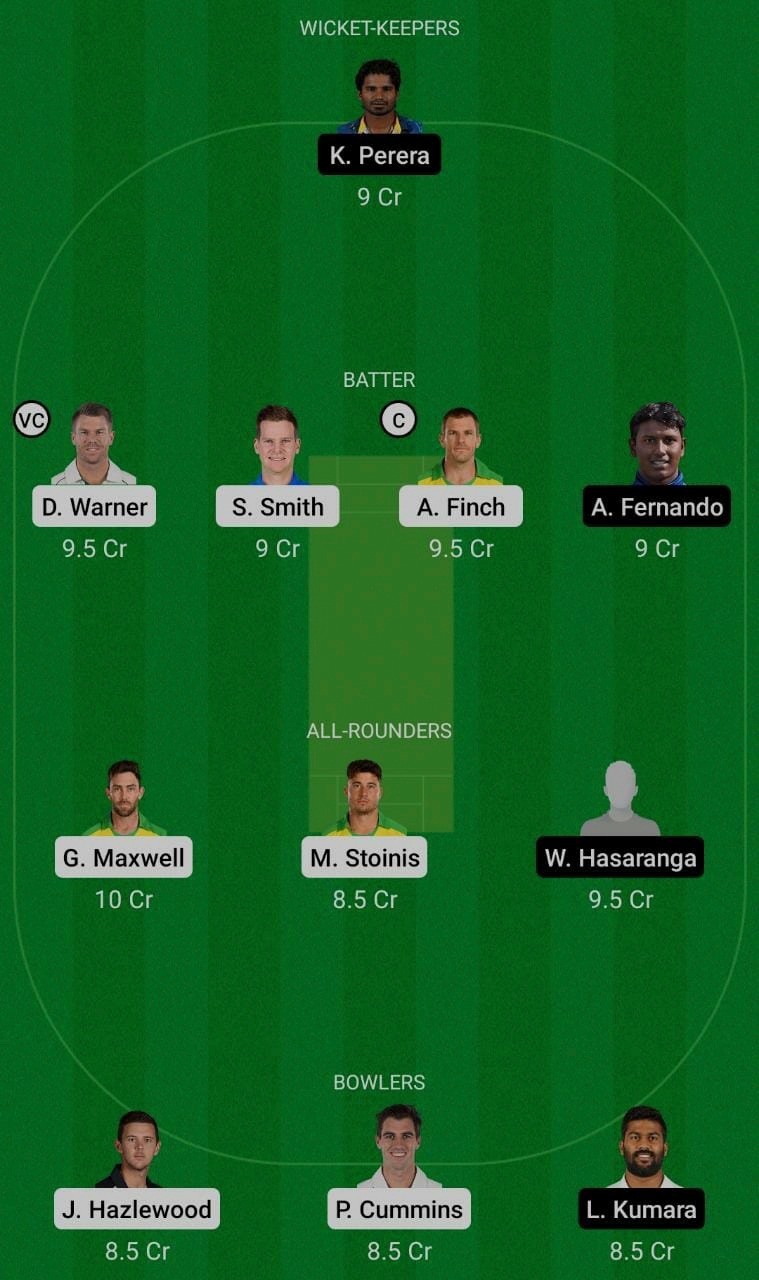 AUS vs SL Dream11 Prediction, Match 22nd Probable Playing XI, Team Prediction, Toss Update, Pitch Report & More!