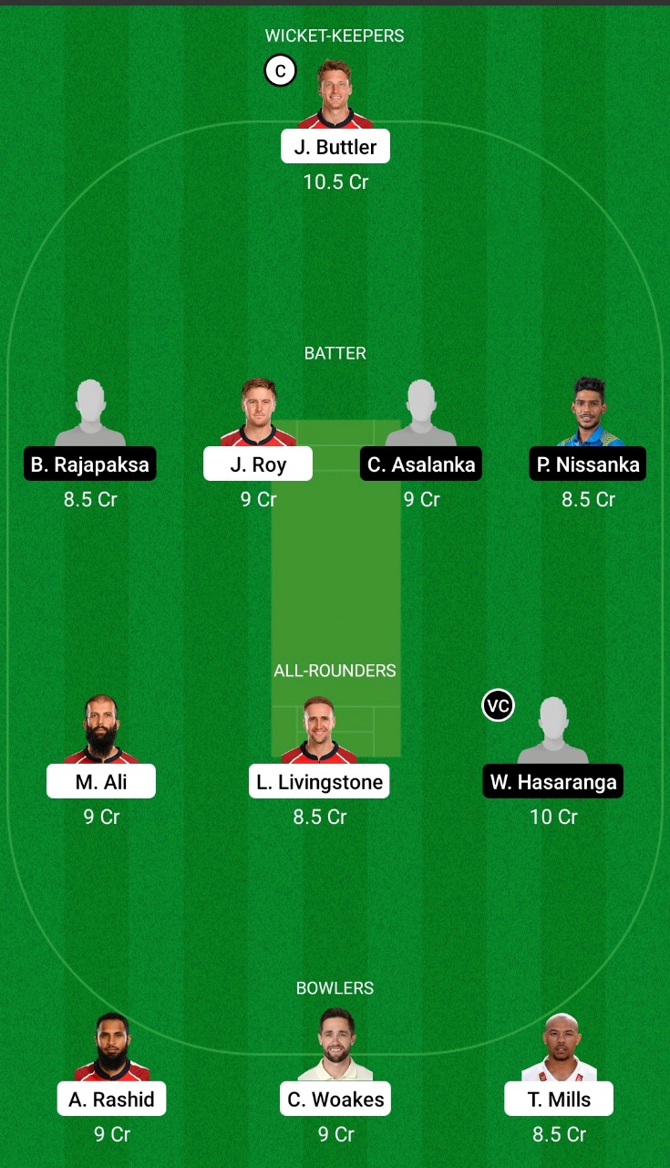 ENG vs SL Dream11 Prediction, T20 World Cup Match 29 Probable Playing XI, Injury Updates, Pitch Report, Fantasy Picks & More! 