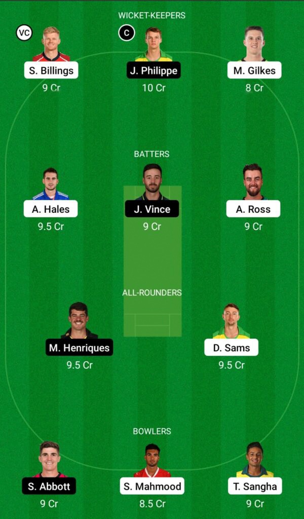 THU vs. SCO Dream11 Prediction, BBL 2021 Match 24 Best Fantasy Picks, Probable Playing XI, Squad Update & More