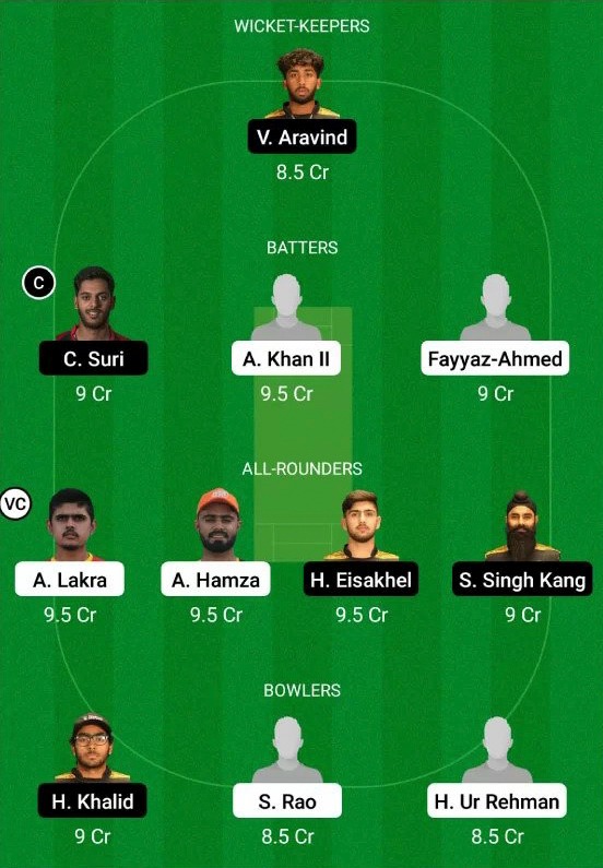 KAS vs. BUK Dream11 Prediction, Match 8 Probable Playing XI, Best Fantasy Tips, Match Update & More