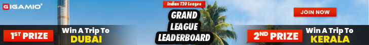 iGamio Grand League Leaderboard