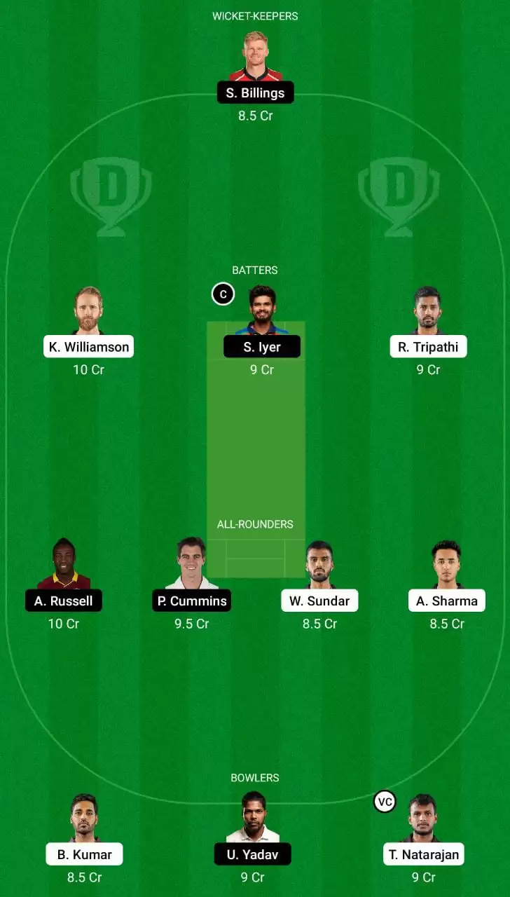 SRH vs KOL Dream11 Prediction, Match 25 Best Fantasy Picks, Playing XI Update, Toss Update & More 