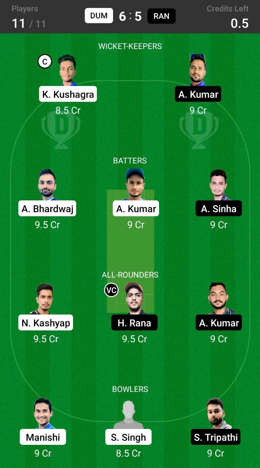 DUM vs. RAN Dream11 Prediction, Best Fantasy Picks, Playing XI Update, Toss Update, And More 