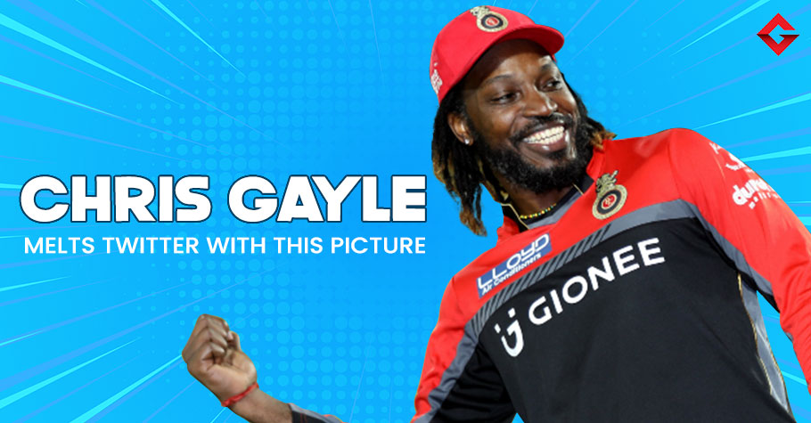 Gayle Sends Netizens Into Frenzy With This Picture