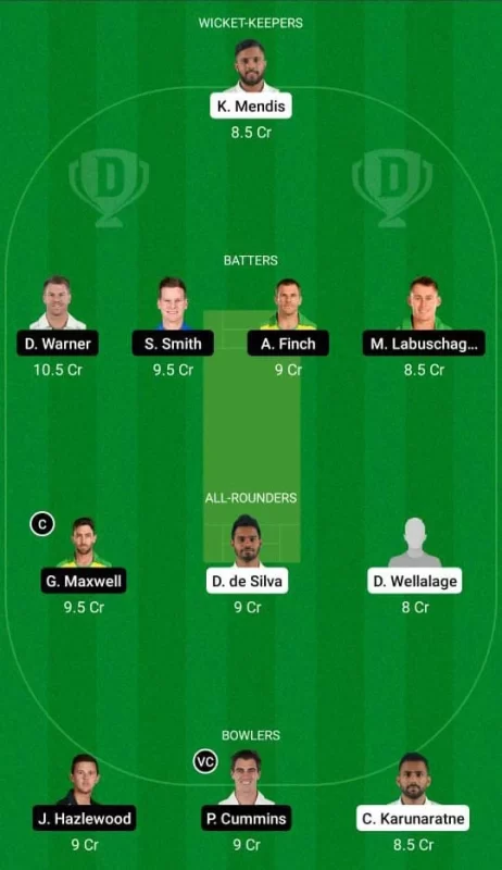 SL vs AUS Dream11 Prediction, Best Fantasy Picks, Playing XI Update, Toss Update, And More