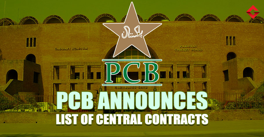 PCB Announces Central Contracts for 2022-23 Season