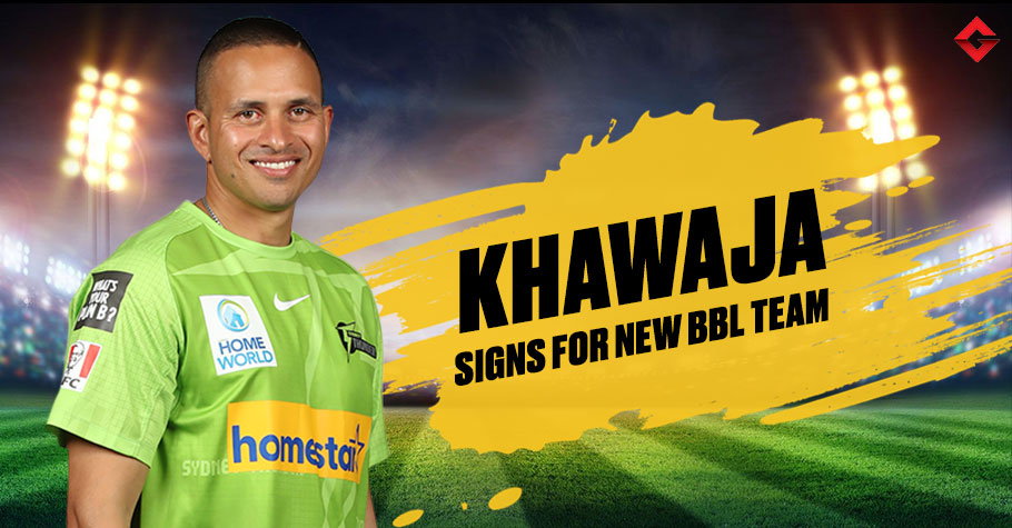 Khawaja Signs For Brisbane Heat After Sydney Thunder Stint