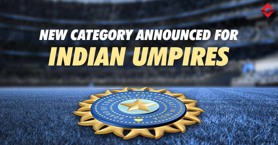 BCCI Introduces New Category For Umpires After Council Meet