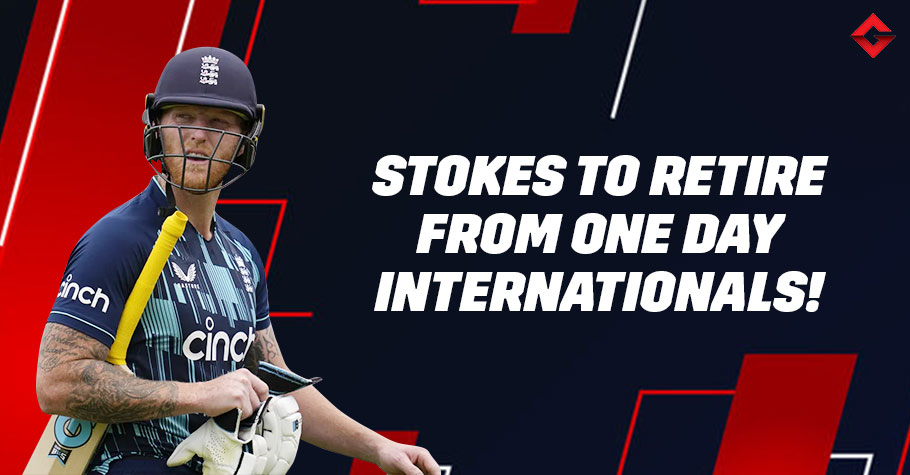Ben Stokes Announces Retirement From One Day Internationals