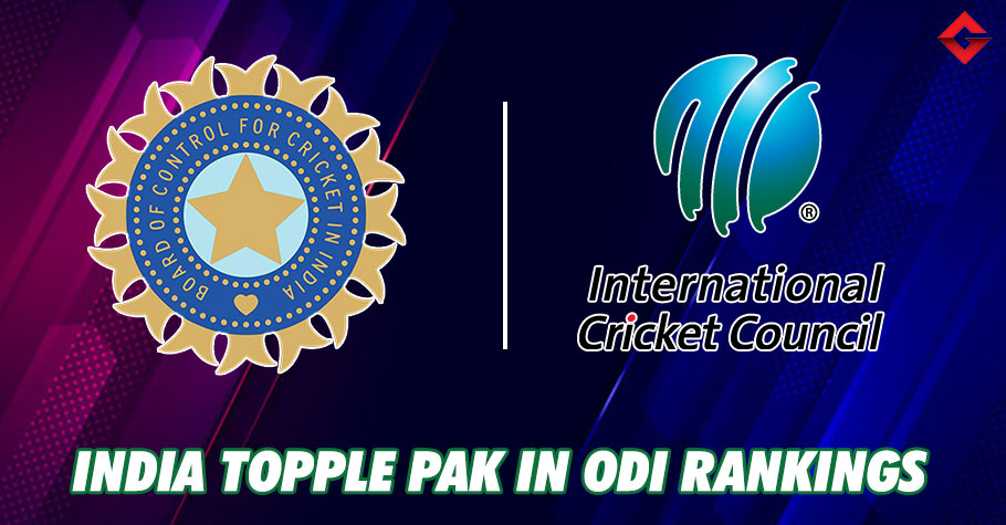 India Overtakes Pakistan To Enter Top 3 Of ICC ODI Rankings