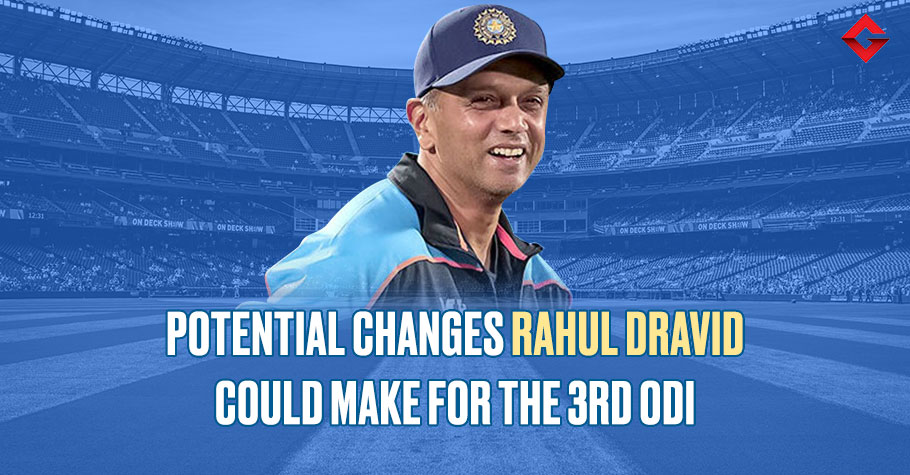3 Changes India Could Make In Their Playing XI For The 3rd ODI