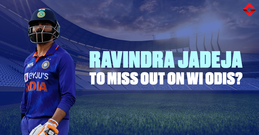 Ravindra Jadeja To Miss WI ODI Series Amidst Injury Concerns