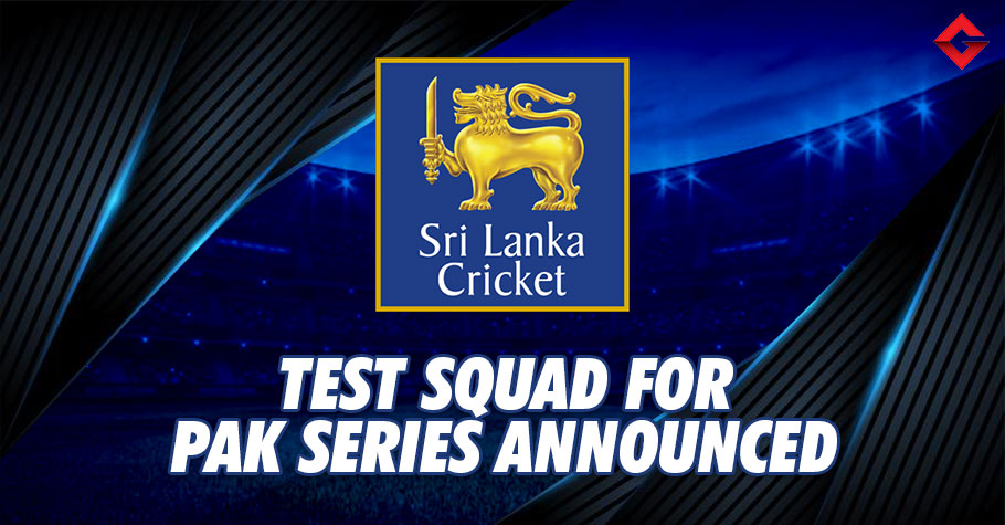 Sri Lanka Announces 18-Man Test Squad For Pakistan Series