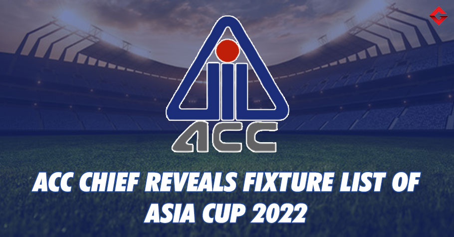 Jay Shah Announces Asia Cup 2022 Fixture List; Check Out