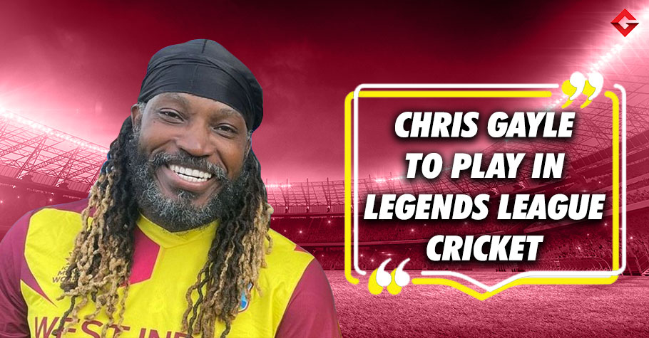 Chris Gayle Confirms Participation In Legends League Cricket