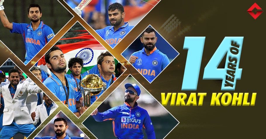 Virat Kohli Celebrates 14 Years In International Cricket