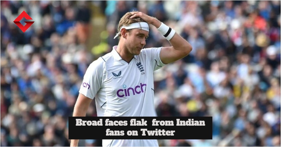 Stuart Broad Faces Heat Following Tweet Against Indian Team