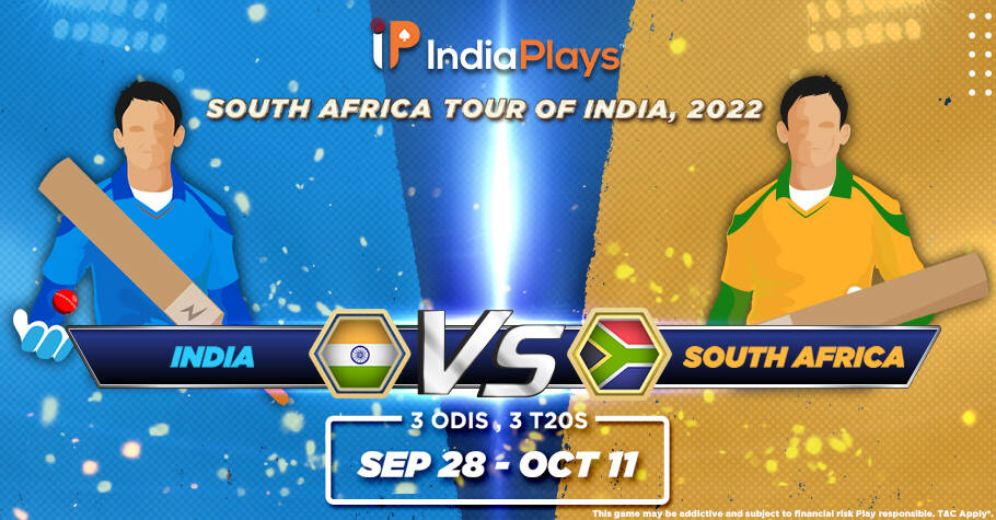 Users To Win Upto 20 Lakhs on IndiaPlays Fantasy During IND Vs SA