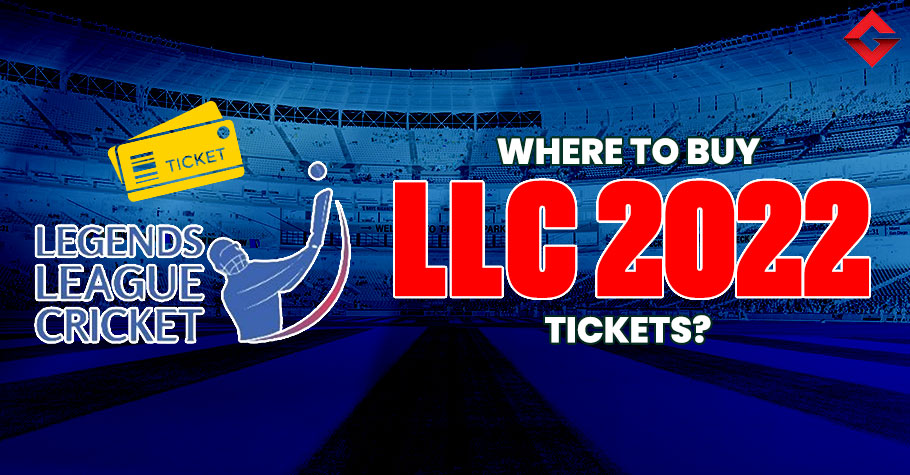 Where To Buy Match Tickets For Legends League Cricket 2022?