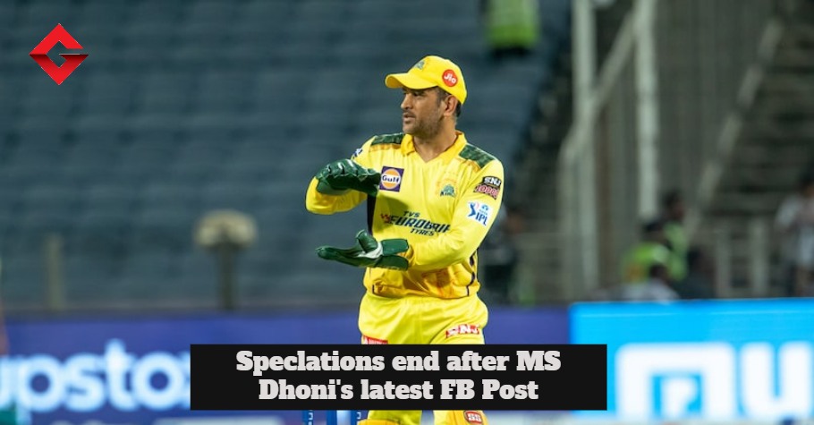 MS Dhoni Ends Speculation On Retirement With THIS Announcement