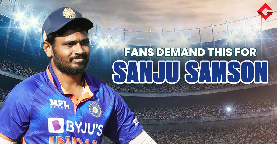 Fans Urge BCCI For Sanju Samson's Inclusion In The T20I Squad