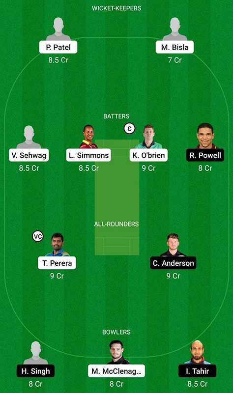 GJG vs. MNT Dream11 Prediction, Legends League T20 Match 3 Best Fantasy Picks, Playing XI Update, Squad Update, and More 