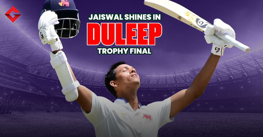 Yashasvi Jaiswal Scores Double Century In Duleep Trophy Final