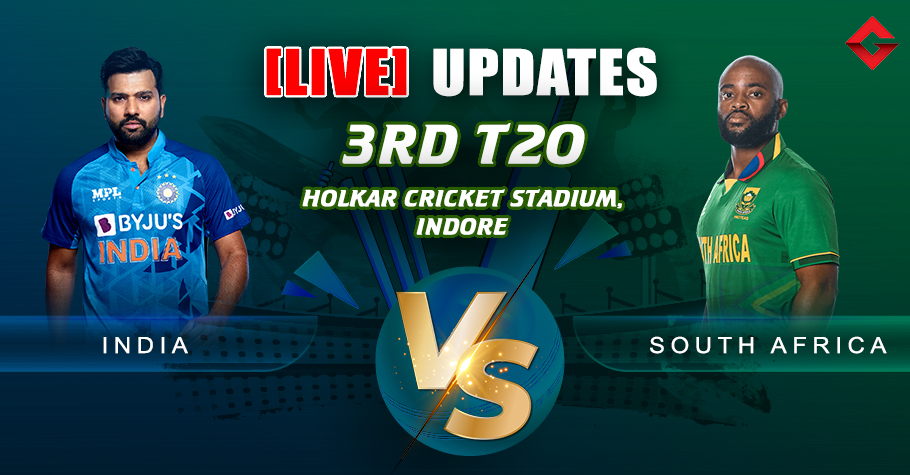 India vs South Africa 2022: 3rd T20 Live Updates