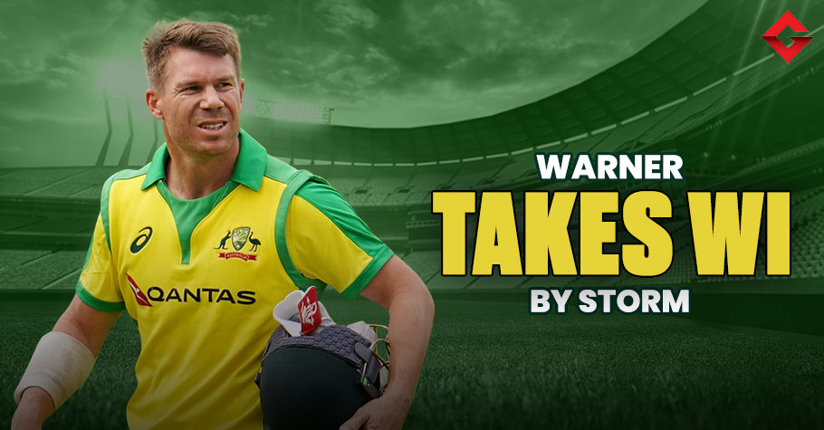 David Warner Shines With Bat As Australia Records 2-0 Win Over WI