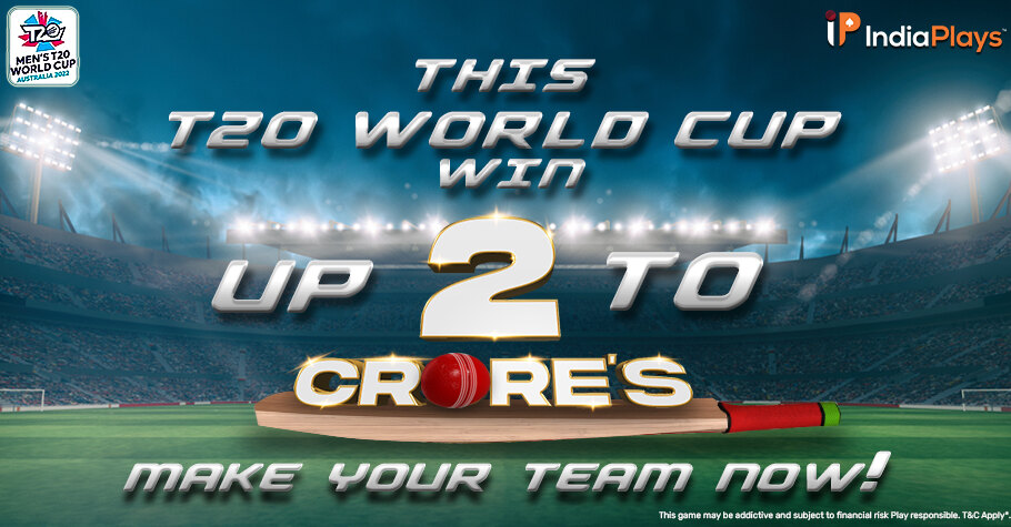 2 Crores Up for Grabs on IndiaPlays Contests During T20 World Cup