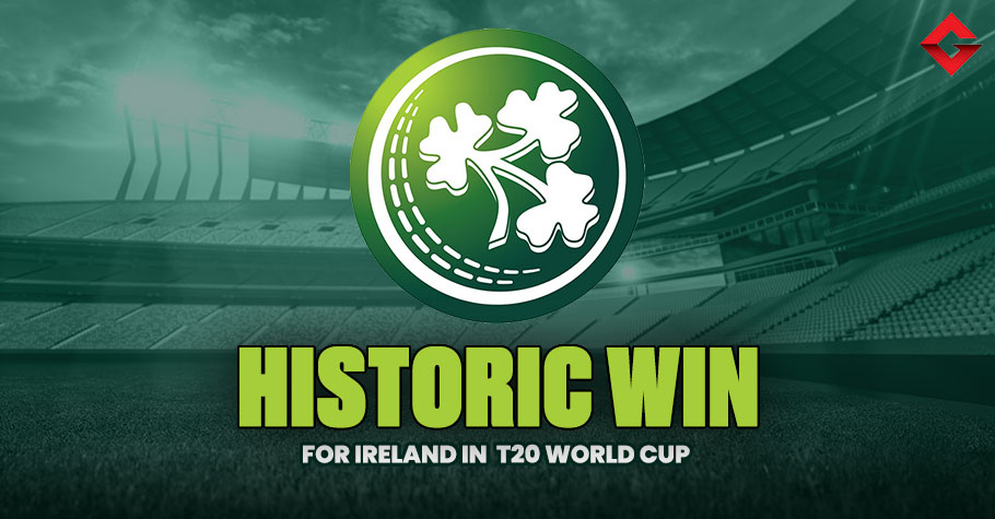 Twitter Reacts- Ireland Defeats England In Major WC Upset