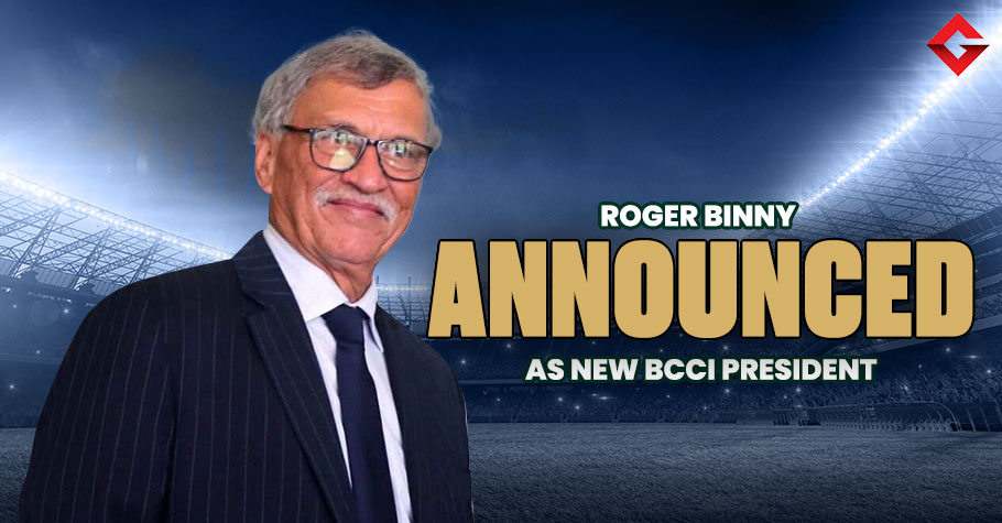 Roger Binny Announced As 36th BCCI President During AGM