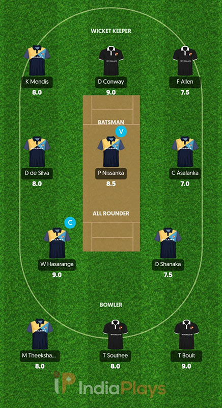 NZ vs SL IndiaPlays Prediction, ICC T20 World Cup, Match 27, Best Fantasy Picks, Playing XI Update, Toss Update, and More