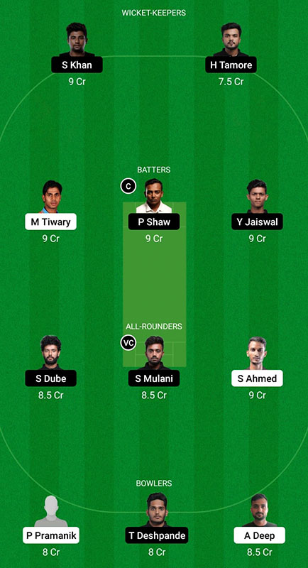 BEN vs MUM Dream11 Prediction, Vijay Hazare Trophy 2022 List A 17, Best Fantasy Picks, Playing XI Update, Squad Update, and More