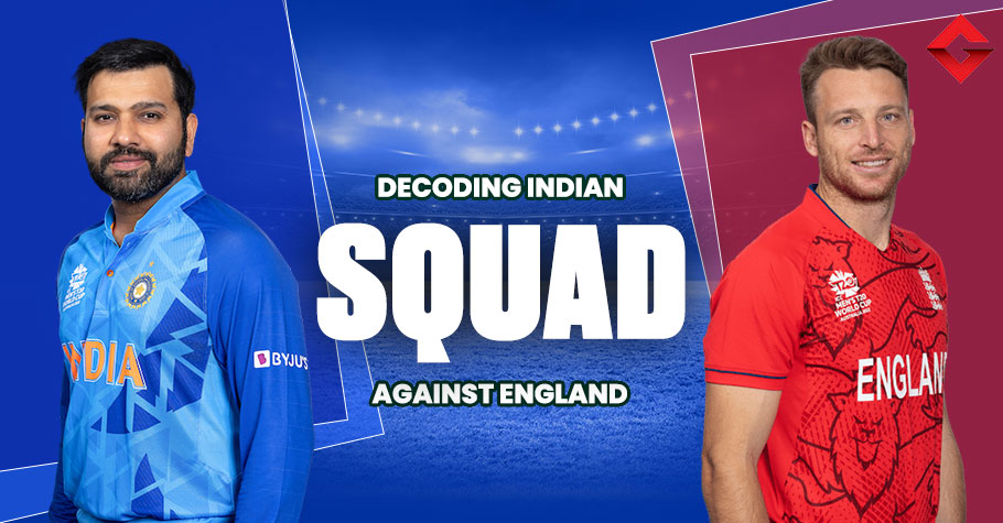 IND vs ENG: Decoding Indian Squad Against England