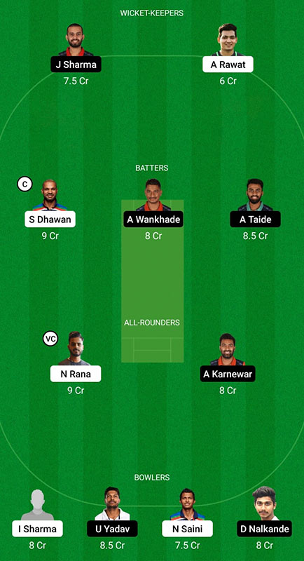 DEL vs VID Dream11 Prediction, Vijay Hazare Trophy 2022 Match 2, Best Fantasy Picks, Playing XI Update, Squad Update, and More