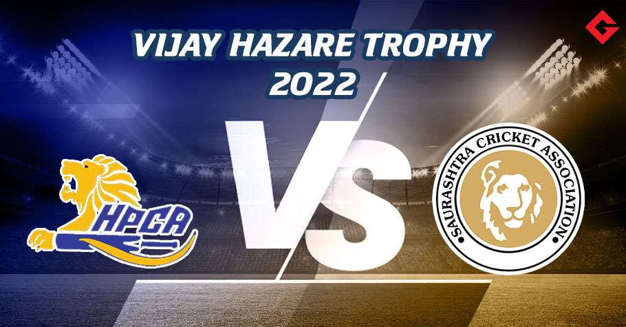 HIM vs SAU Dream11 Prediction, Vijay Hazare Trophy 2022 List A 73, Best Fantasy Picks, Playing XI Update, Squad Update, and More