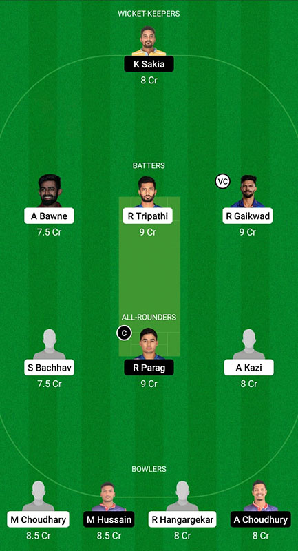 MAH vs ASM Dream11 Prediction, Vijay Hazare Trophy 2022 2nd Semi Final, Best Fantasy Picks, Playing XI Update, Squad Update, and More