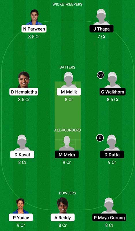 CZ-W vs NE-W Dream11 Prediction Senior Women's Interzonal T20 Trophy  Match 3 Best Fantasy Picks, Playing XI Update, Squad Update, and More