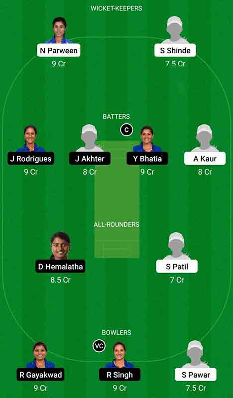 IN-A-W vs IN-D-W Dream11 Prediction, Senior Women's T20 Challenger Trophy Match 5 Best Fantasy Picks, Playing XI Update, and More