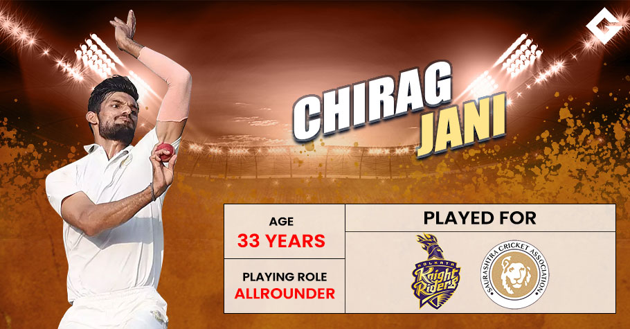 IPL 2023 Auction: Will Chirag Jani Get His First IPL Contract?