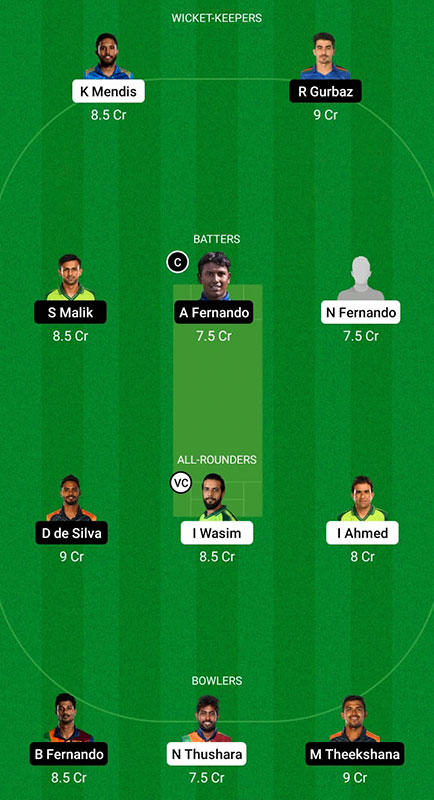 GG vs JK Dream11 Prediction, Lanka Premier League 2022 Match 17, Best Fantasy Picks, Playing XI Update, Squad Update, and More