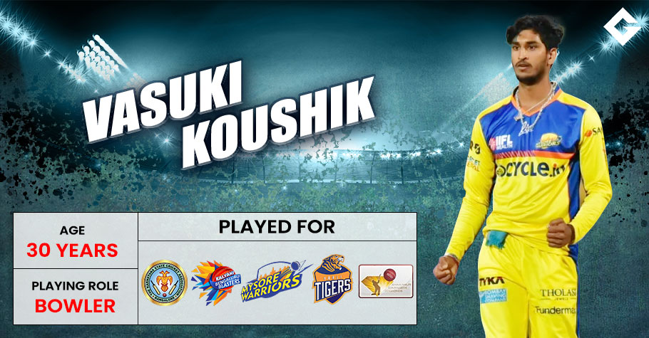 Will Vasuki Koushik Bag His First IPL Contract?