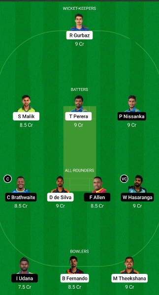 JK vs KF Dream11 Prediction, Lanka Premier League 2022 Match 13 Best Fantasy Picks, Playing XI Update, Squad Update, and More