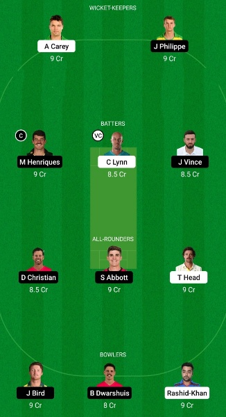 STR vs SIX Dream11 Prediction, Big Bash League 2022-23 Match 2, Best Fantasy Picks, Playing XI Update, Squad Update, and More