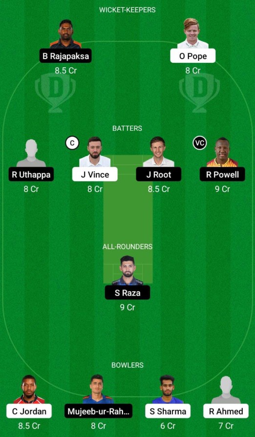 GUL vs DUB Dream11 Prediction, International League 2023 Match 8 Best Fantasy Picks, Playing XI Update, Squad Update, and More