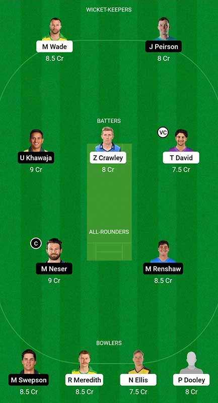 HUR vs HEA Fantasy Prediction, Big Bash League 2022-23 Match 55 Best Fantasy Picks, Squad Update, Playing XI, and More